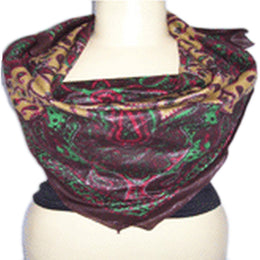 COTTON  LUREX  SCARF