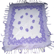 PRINTED COTTON VIOL SCARF
