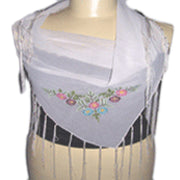 CHIFFON TRIANGLE SCARF