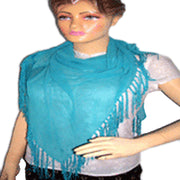 CHIFFON TRIANGLE SCARF