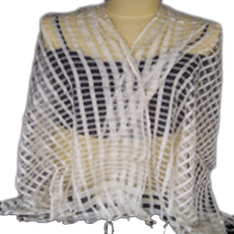 TRANSPERENT SILK SCARF