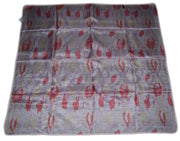 GEOMETRICAL PRINT SILK SCARF