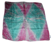 TIE DYE PRINT SILK SCARF