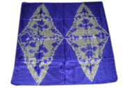 TIE DYE PRINT SILK SCARF