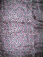 POLKA DOT  PRINT SILK SCARF