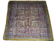 PAISLEY BORDER DESIGN SILK SCARF