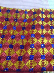 PHULKARI EMBROIDERY ETHNIC JUTIES