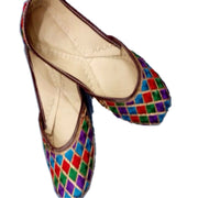 PHULKARI EMBROIDERY ETHNIC JUTIES