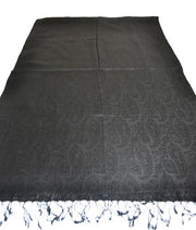 SILK MODAL SELF JACQUARD SHAWLS