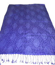 SILK MODAL SELF JACQUARD SHAWLS