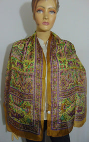 Elephant Print Long & Soft Scarf