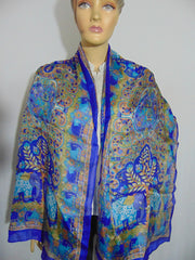 Elephant Print Long & Soft Scarf
