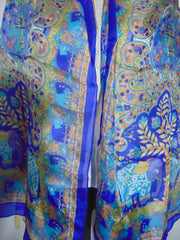 Elephant Print Long & Soft Scarf