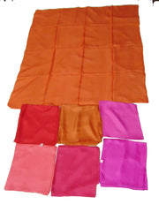 Square 100% Natural Pure Silk Scarf