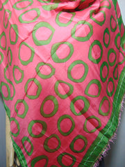 Big size modal & Silk double side scarf