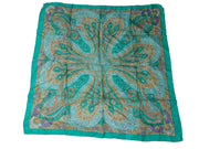 100% natural silk scarf square scarf