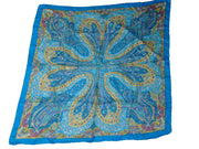 100% natural silk scarf square scarf