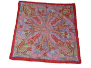 100% natural silk scarf square scarf
