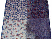 Poly cotton flower print Hijab scarf