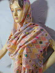 Rayon geometric print Hijab scarf