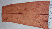 silk shining stole Black & Merron hijab scarf