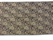 Rayon viscose stole black & cream paisley hijab scarf