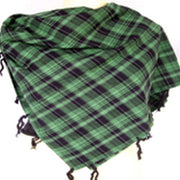 TUSSEL TWILL CHECK SCARF