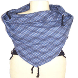 TUSSEL TWILL CHECK SCARF