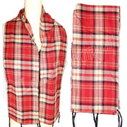 TWILL CHECK SCARF (MUFFLER)