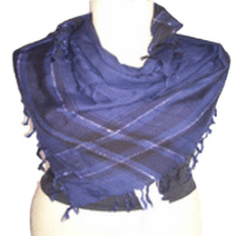 VISCOSE TWILL CHECK SCARF