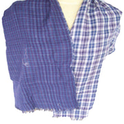 REVERSIBLE CHECK SCARF
