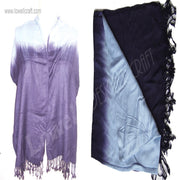 JACQUARD PASHMINA OMBRE STOLE