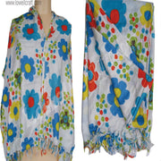 FLOWER PRINT SCARF