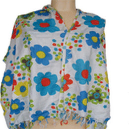 FLOWER PRINT SCARF