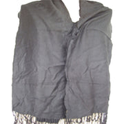 PLAIN VISCOSE SATIN SCARF
