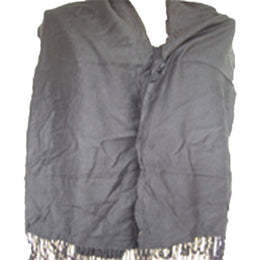 PLAIN VISCOSE SATIN SCARF