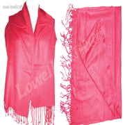 SELF STRIPE VISCOSE SATIN SCARF