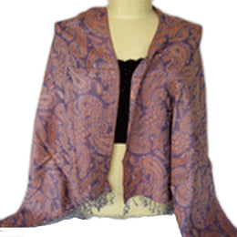 PAISLEY PRINT JAMAVAR SCARF
