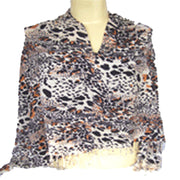 LEOPARD PRINT SCARF