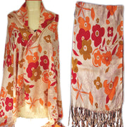 FLOWER PRINT SCARF