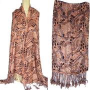 LEOPARD PRINT SCARF