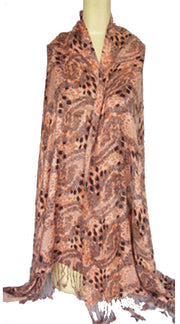 LEOPARD PRINT SCARF