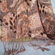 LEOPARD PRINT SCARF