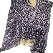 ZEBRA PRINT VISCOSE SCARF
