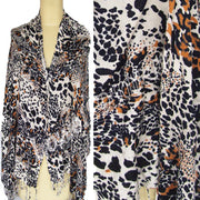 TIGER PRINT VISCOSE SCARF