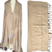 VISCOSE EMBROIDERY  SCARF