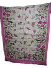 BUTTERFLY DESIGN  VISCOSE SCARF