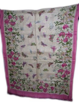 BUTTERFLY DESIGN  VISCOSE SCARF