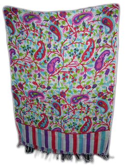 PAISLEY DESIGN VISCOSE SCARF