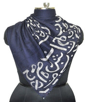 Viscose Wool Micron Diamond Dyed Shawls(70%Viscose/30%Wool)
